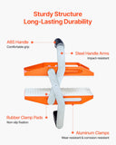 Packaging Tape: VEVOR Double Handed Stone Carrying Clamps, 299 kg Load Capacity, 2 Pack Granite Panel Carriers Lifting Tools with Rubber-lined (0-60 mm), Heavy Duty lifting Clamps for Plywood, Glass, Granite