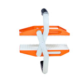 Packaging Tape: VEVOR Double Handed Stone Carrying Clamps, 299 kg Load Capacity, 2 Pack Granite Panel Carriers Lifting Tools with Rubber-lined (0-60 mm), Heavy Duty lifting Clamps for Plywood, Glass, Granite