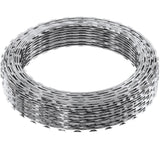 Automotive Repair & Speciality Tools: VEVOR Razor Wire Razor Barbed Wire 147ft 3Rolls Razor Wire Fencing Double Spiral