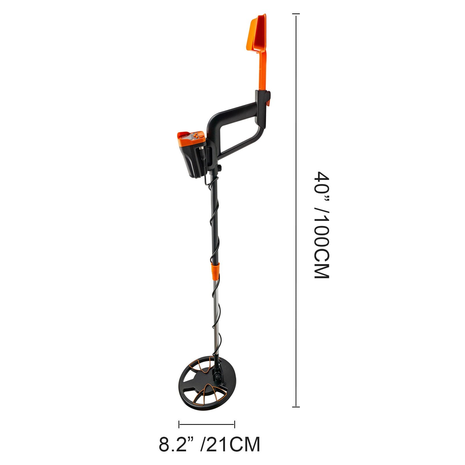 Metal Detectors: VEVOR Metal Detector Waterproof Disc Metal detectors Underwater Underground high Accuracy LCD Display Metal Detector for Adults and Children Headphone Automatic Detector (Yellow 3010)
