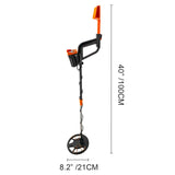 Metal Detectors: VEVOR Metal Detector Waterproof Disc Metal detectors Underwater Underground high Accuracy LCD Display Metal Detector for Adults and Children Headphone Automatic Detector (Yellow 3010)