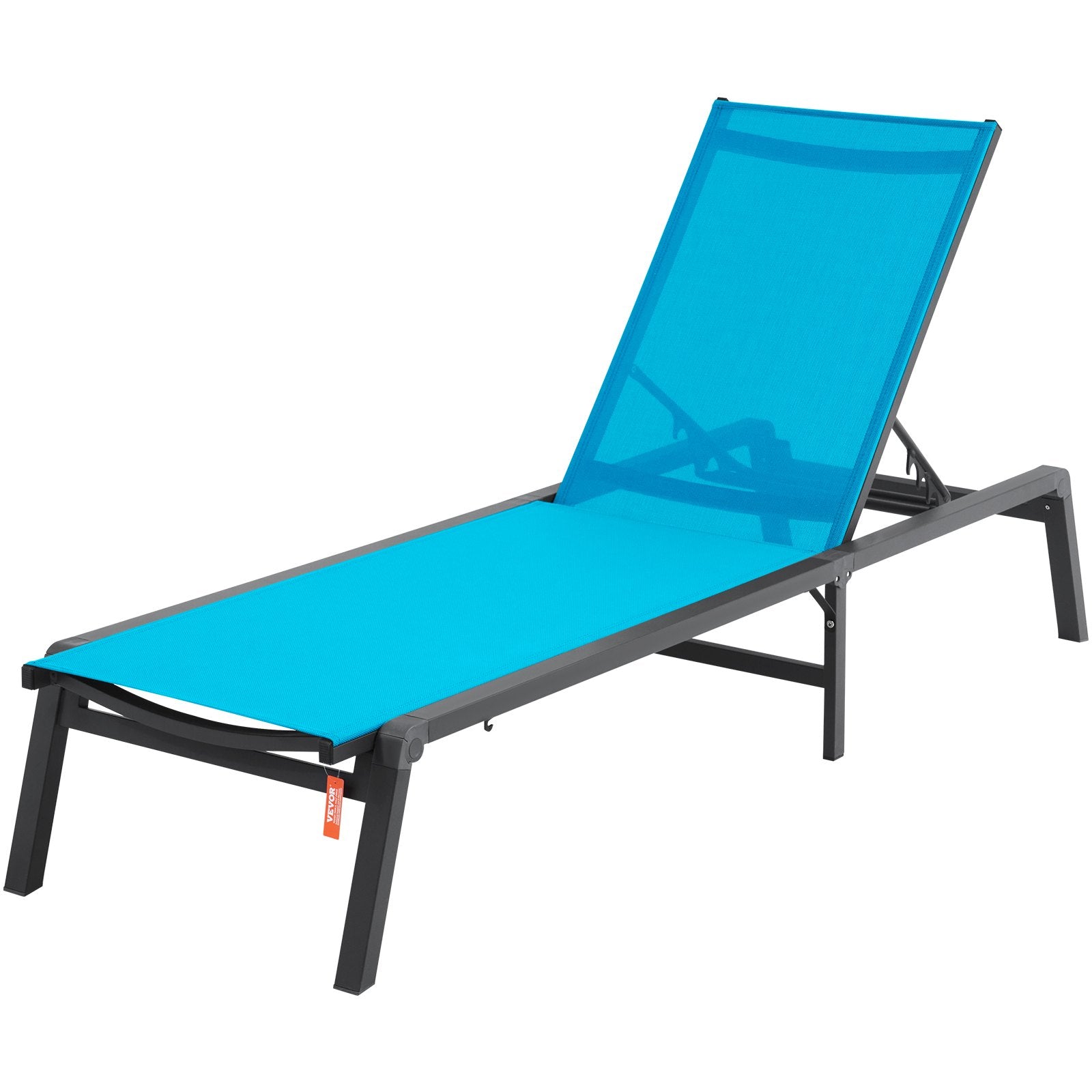 Outdoor Chairs: VEVOR Chaise Lounge Chair Outdoor Patio Lounge Chair Adjustable 5-Position 2 pcs