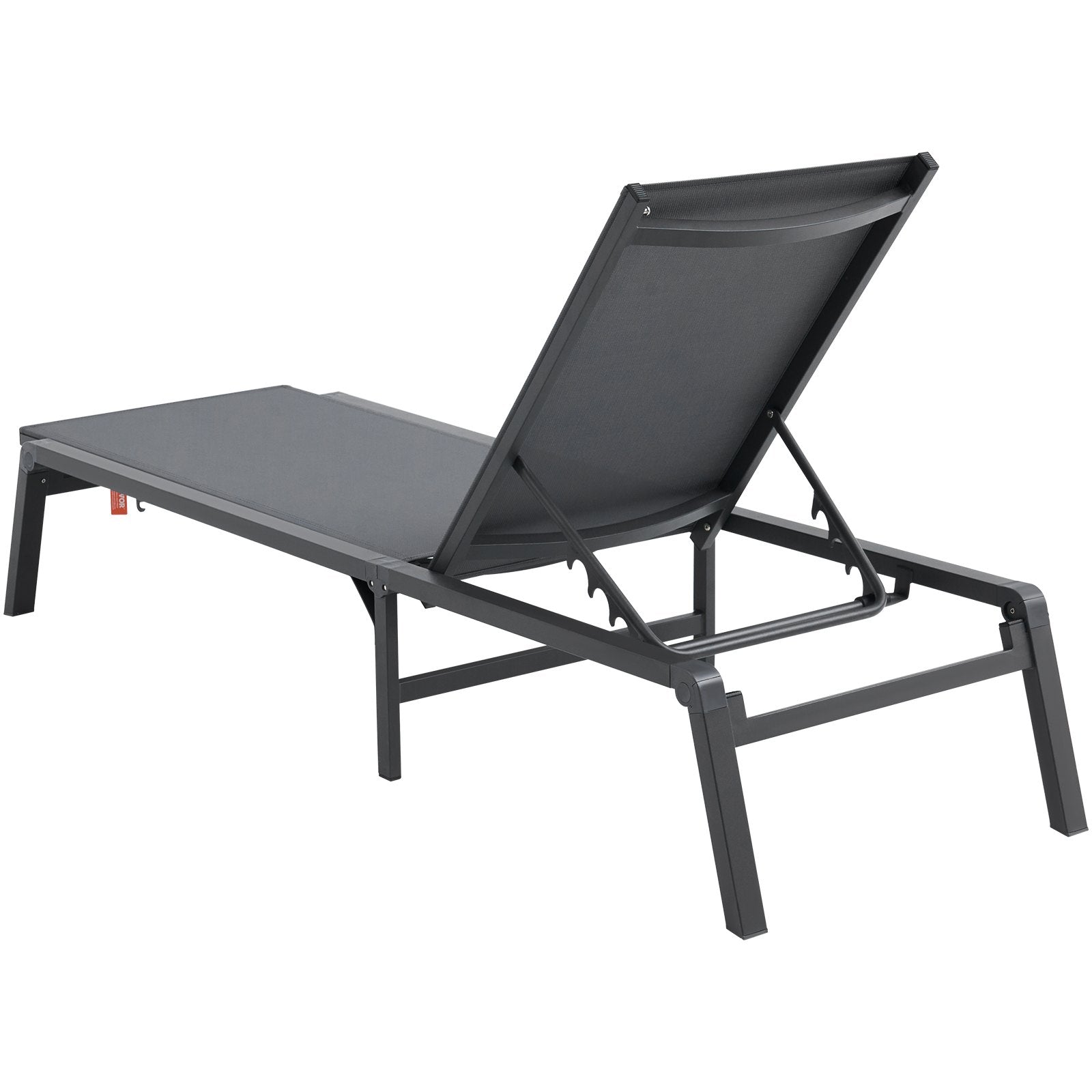 Outdoor Chairs: VEVOR Chaise Lounge Chair Outdoor Patio Lounge Chair Adjustable 5-Position 2 pcs