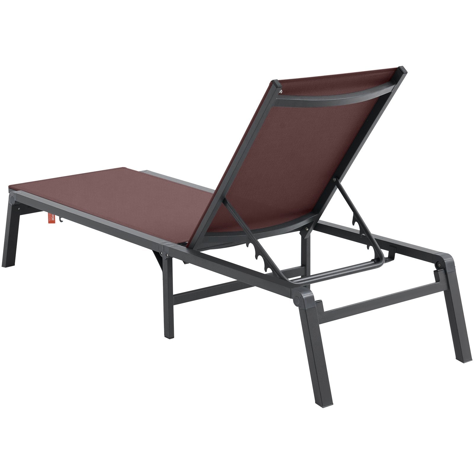 Outdoor Chairs: VEVOR Chaise Lounge Chair Outdoor Patio Lounge Chair Adjustable 5-Position 2 pcs