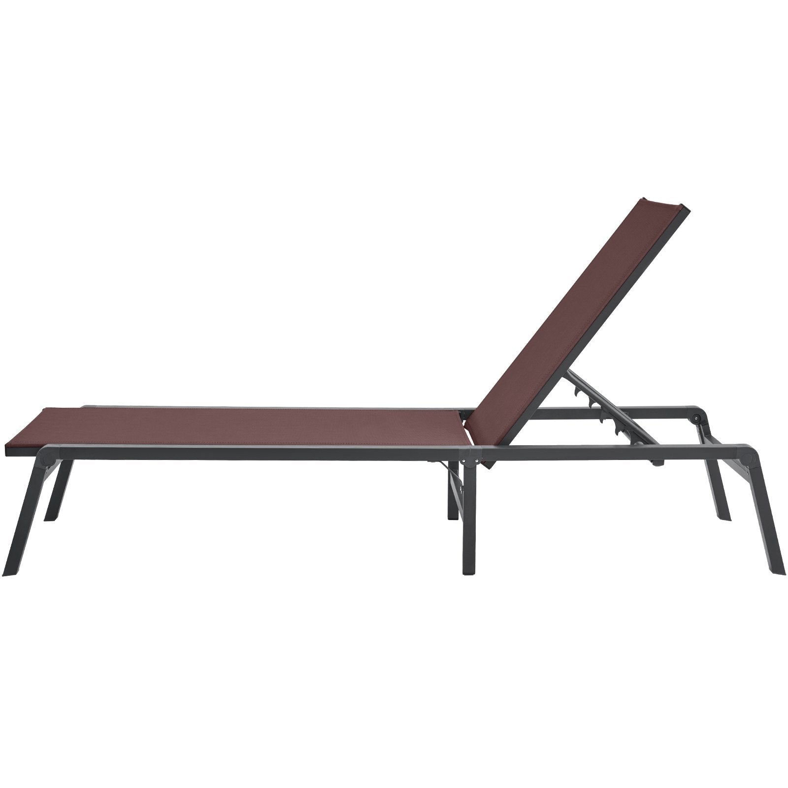 Outdoor Chairs: VEVOR Chaise Lounge Chair Outdoor Patio Lounge Chair with Adjustable 5-Position