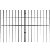 Fencing: VEVOR Garden Fence, No Dig Fence 44(H)x33(L)cm Animal Barrier Fence, Underground Decorative Garden Fencing with 3.81 cm Spike Spacing, Metal Dog Fence for the Yard and Outdoor Patio, 28 Pack