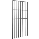 Fencing: VEVOR Garden Fence, No Dig Fence 44(H)x33(L)cm Animal Barrier Fence, Underground Decorative Garden Fencing with 3.81 cm Spike Spacing, Metal Dog Fence for the Yard and Outdoor Patio, 28 Pack