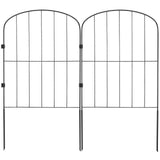 Fencing: VEVOR Garden Fence, No Dig Fence 61 x 33 cm Animal Barrier Fence, Underground Decorative Garden Fencing with 5.08 cm Spike Spacing, Metal Dog Fence for the Yard and Outdoor Patio, 28 Pack