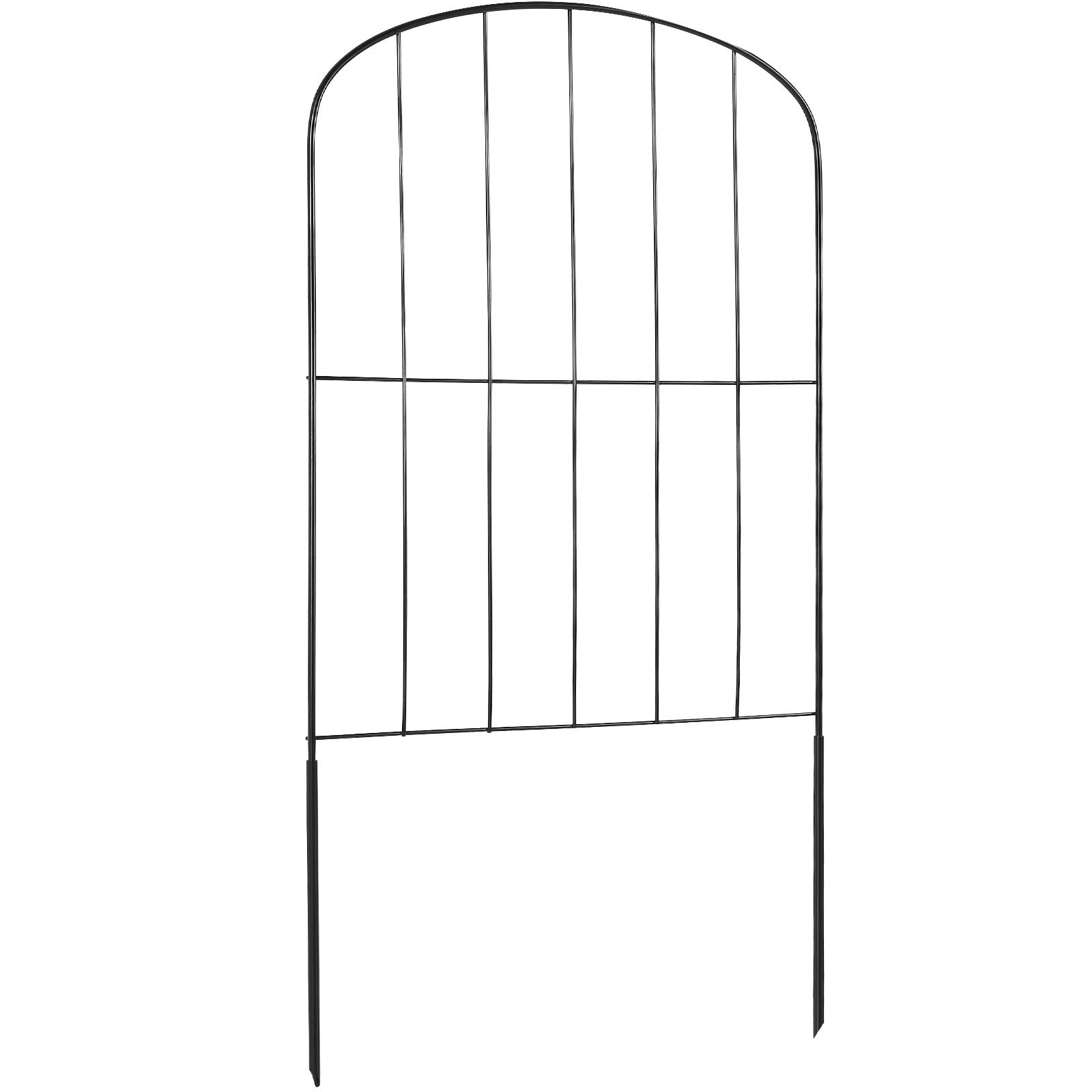 Fencing: VEVOR Garden Fence, No Dig Fence 61 x 33 cm Animal Barrier Fence, Underground Decorative Garden Fencing with 5.08 cm Spike Spacing, Metal Dog Fence for the Yard and Outdoor Patio, 28 Pack