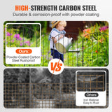 Fencing: VEVOR Garden Fence, No Dig Fence 61 x 33 cm Animal Barrier Fence, Underground Decorative Garden Fencing with 5.08 cm Spike Spacing, Metal Dog Fence for the Yard and Outdoor Patio, 10 Pack