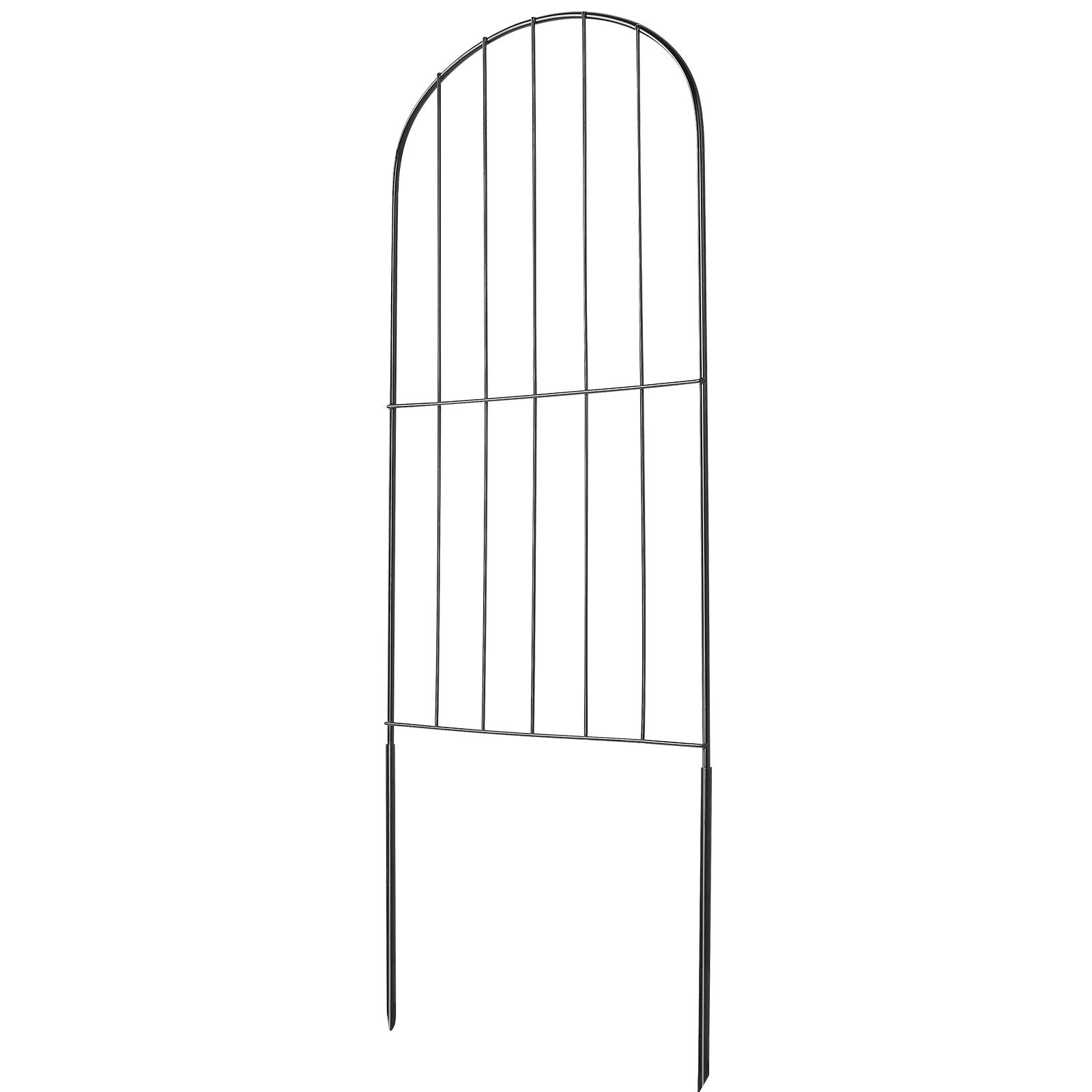 Fencing: VEVOR Garden Fence, No Dig Fence 61 x 33 cm Animal Barrier Fence, Underground Decorative Garden Fencing with 5.08 cm Spike Spacing, Metal Dog Fence for the Yard and Outdoor Patio, 10 Pack