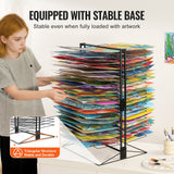 Clothing & Wardrobe Storage: VEVOR Art Drying Rack 50 Removable Shelves Painting Drying Rack for Classroom