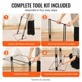 Clothing & Wardrobe Storage: VEVOR Art Drying Rack 50 Removable Shelves Painting Drying Rack for Classroom
