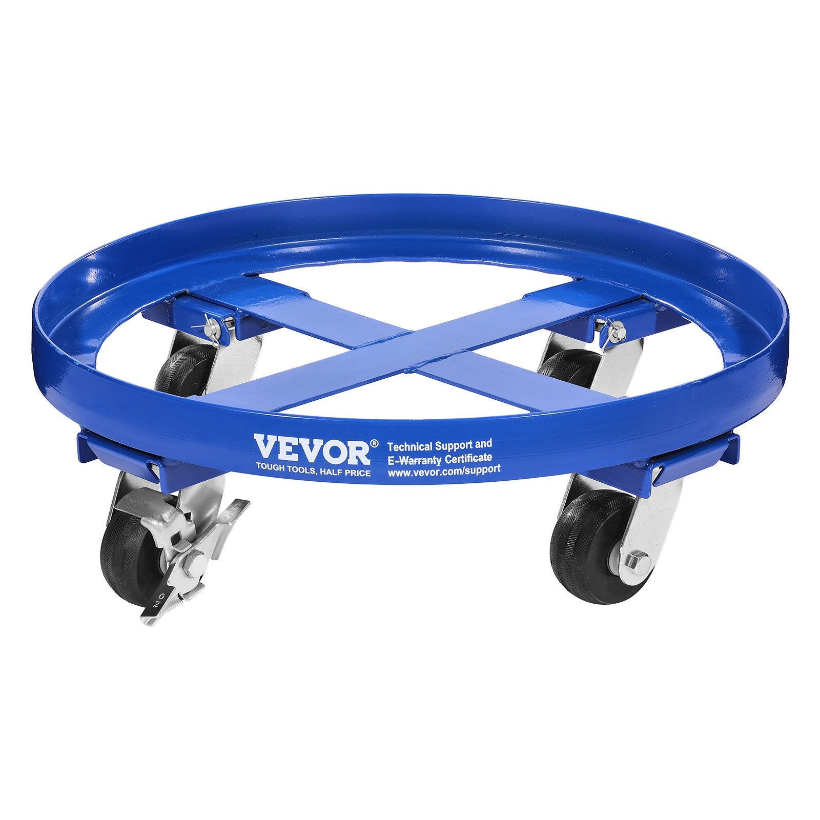 Side Tables: VEVOR 55 Gallon Drum Dolly 2000 lbs Barrel Dolly Cart Drum Caddy 4 Caster Wheels