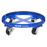 Side Tables: VEVOR 55 Gallon Drum Dolly 2000 lbs Barrel Dolly Cart Drum Caddy 4 Caster Wheels