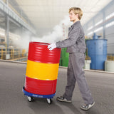 Side Tables: VEVOR 55 Gallon Drum Dolly 2000 lbs Barrel Dolly Cart Drum Caddy 4 Caster Wheels