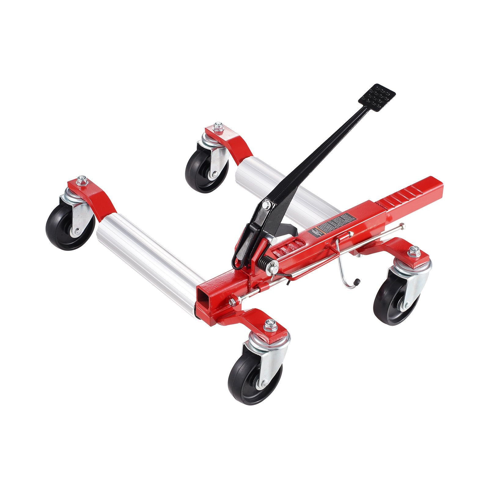 Side Tables: VEVOR Wheel Dolly, Max Capacity 1500 Lbs Car Dolly, Car Jack Dolly Lifter with 360° Rotatable Wheels, Heavy Duty Vehicle Positioning Ratchet Tire Jack, for Vehicle Car Auto Repair Moving