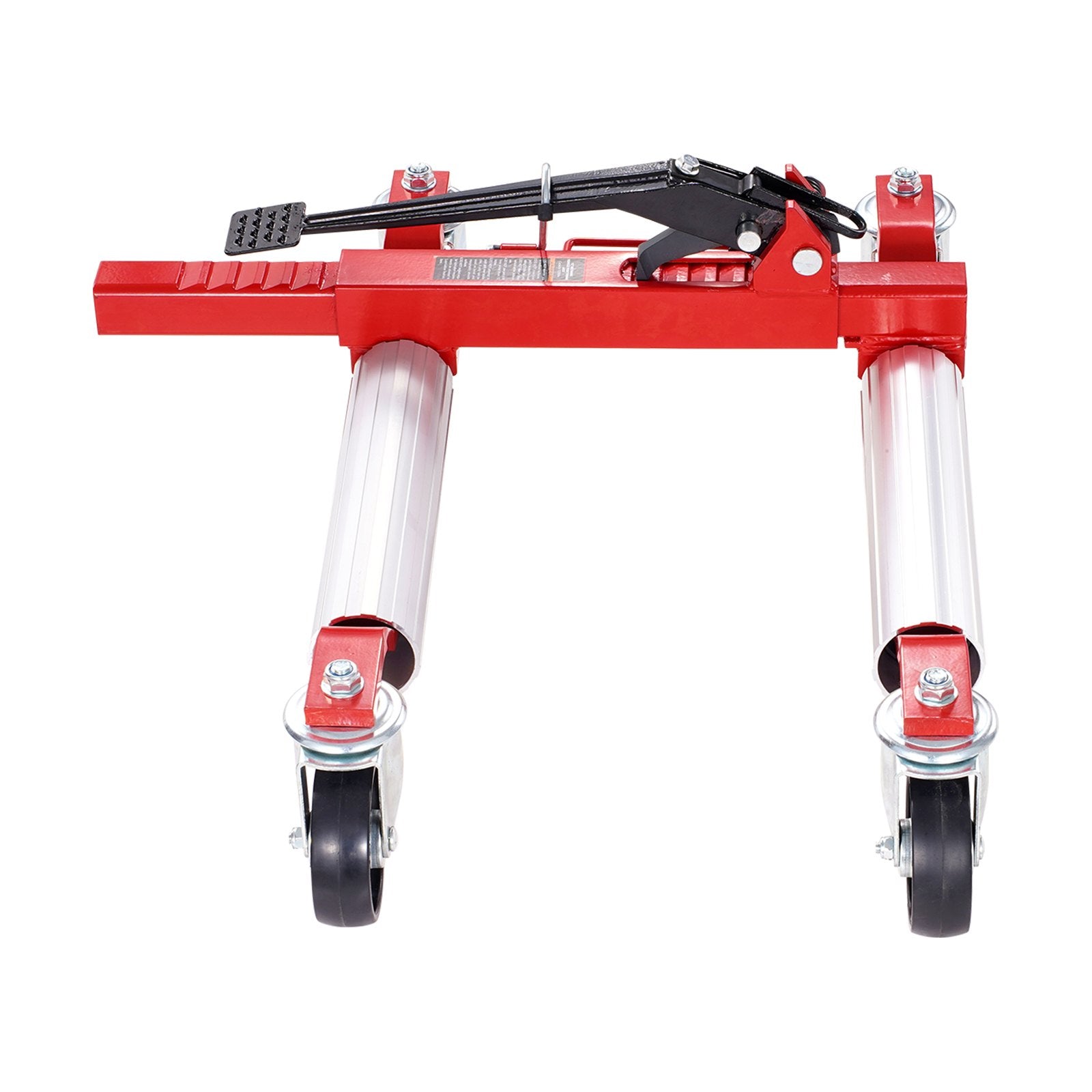 Side Tables: VEVOR Wheel Dolly, Max Capacity 1500 Lbs Car Dolly, Car Jack Dolly Lifter with 360° Rotatable Wheels, Heavy Duty Vehicle Positioning Ratchet Tire Jack, for Vehicle Car Auto Repair Moving