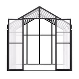 Greenhouses & Accessories: VEVOR Polycarbonate Greenhouse 8 x 14 Ft Outdoor Walk-in Greenhouse for Garden
