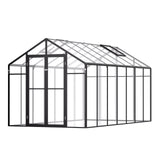 Greenhouses & Accessories: VEVOR Polycarbonate Greenhouse 8 x 14 Ft Outdoor Walk-in Greenhouse for Garden