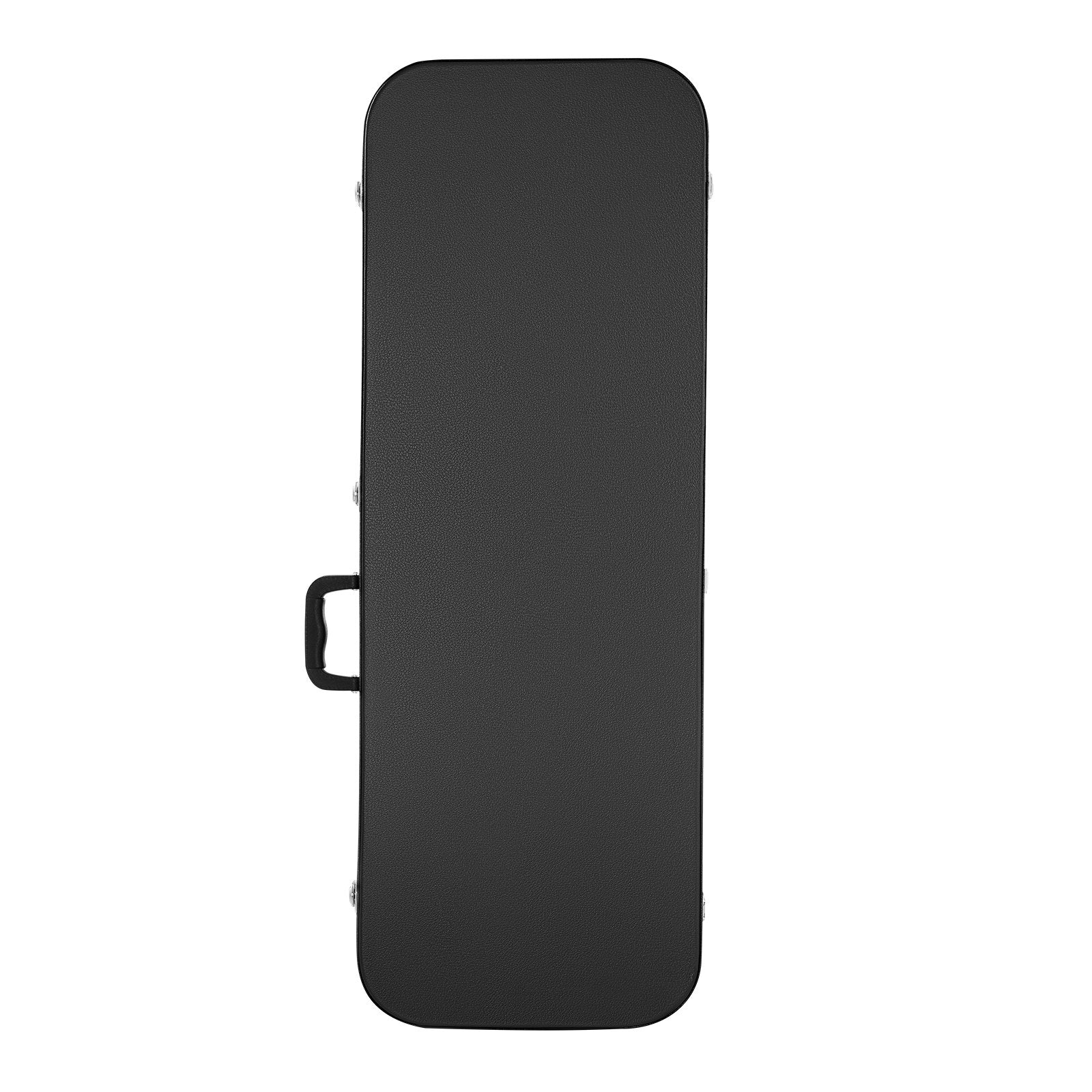 Guitars: VEVOR Electric Guitar Hard Case, 1095 mm Rectangular Guitar Hard Case, With Lock Latch Keys Handle, PVC Padding Soft Lining Water-Resistant Hard Shell Guitar Cases, for 990 mm Electric Guitars, Black