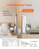 Leaf Blowers: VEVOR Mechanical Keyless Entry Door Lock, 14 Key Mechanical Door Lock with Keys, Mechanical Keypad Door Lock with Handle, Stainless Steel Waterproof Keyless Gate Lock, for Home Office Outdoor Garage