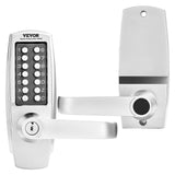 Leaf Blowers: VEVOR Mechanical Keyless Entry Door Lock, 14 Key Mechanical Door Lock with Keys, Mechanical Keypad Door Lock with Handle, Stainless Steel Waterproof Keyless Gate Lock, for Home Office Outdoor Garage