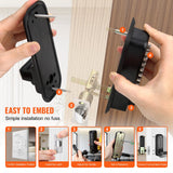 Fence & Gate Accessories: VEVOR Mechanical Keyless Entry Door Lock 14 Digit Keypad and Handle Embedded