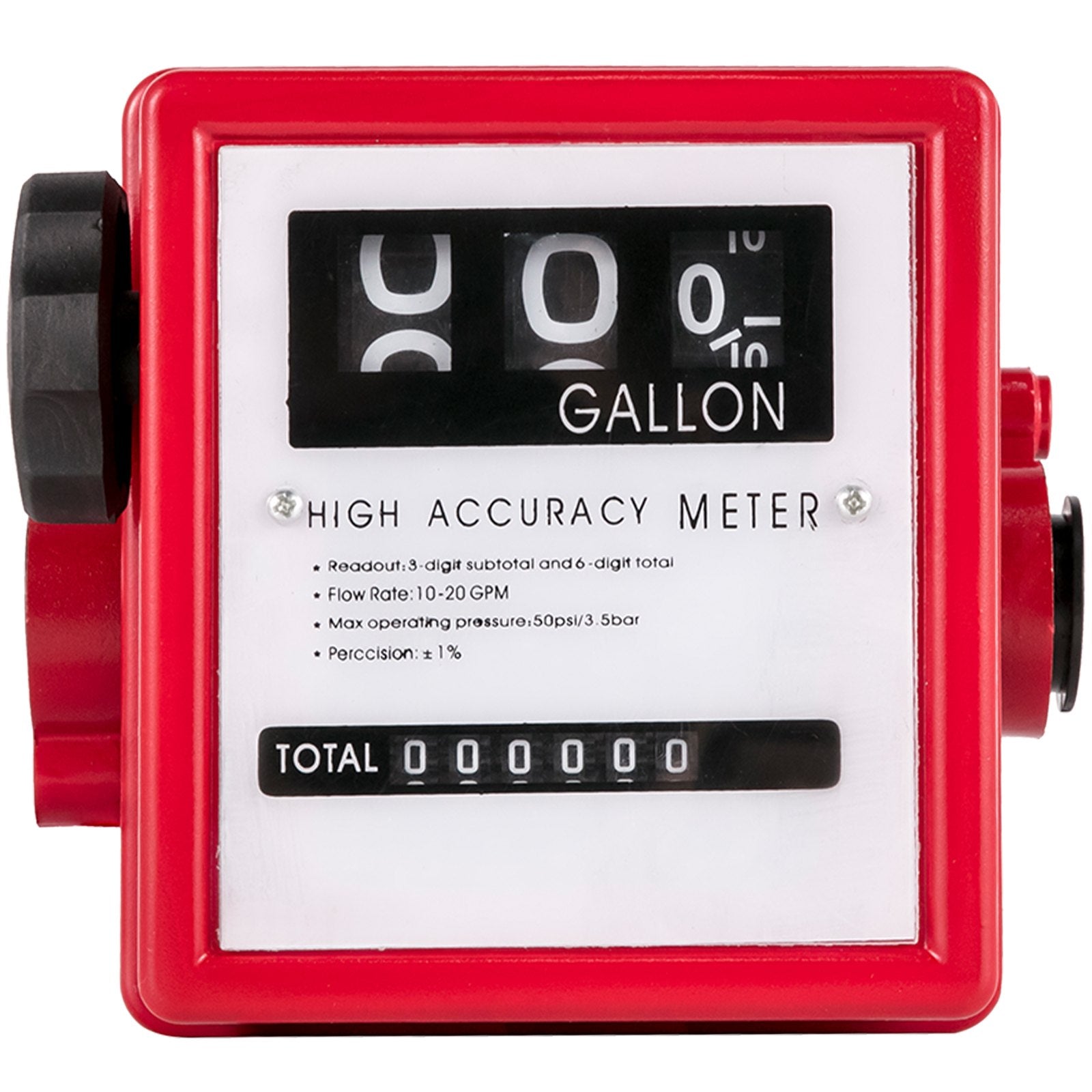 Fuel & Exhaust: VEVOR Mechanical Fuel Meter 20 GPM Fuel Flow Meter 3-Digital Batch Display Fuel Transfer Meter 2.54 cm Diesel Fuel Flow Meter All Fuel Transfer Pumps Gasoline Flow Meter