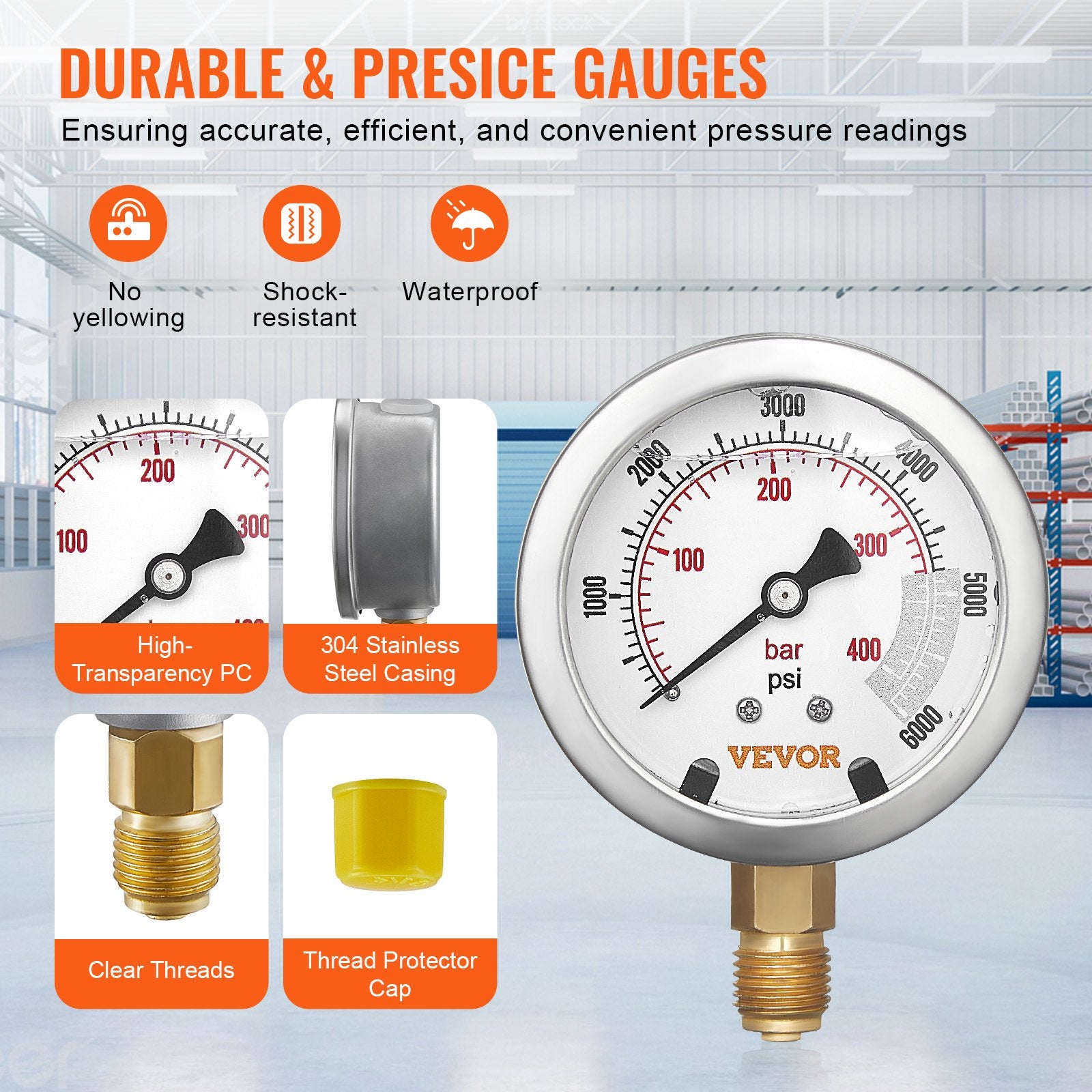 Automotive Repair & Speciality Tools: VEVOR Hydraulic Pressure Test Kit, 10/100/250/400/600bar, 5 Gauges 13 Couplings 14 Tee Connectors 5 Test Hoses, Excavator Hydraulic Test Gauge Set with Carrying Case for Excavator Tractors Machinery