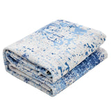 Dog Beds: VEVOR Area Rug, 1524x2133.6mm Large Washable Rug, Non-Slip and Tear-Resistant Soft Carpet, Pet & Child Friendly Modern Area Rugs, Indoor Mat for Bedroom, Office, Living Room, Kids Room, Entryway, Blue