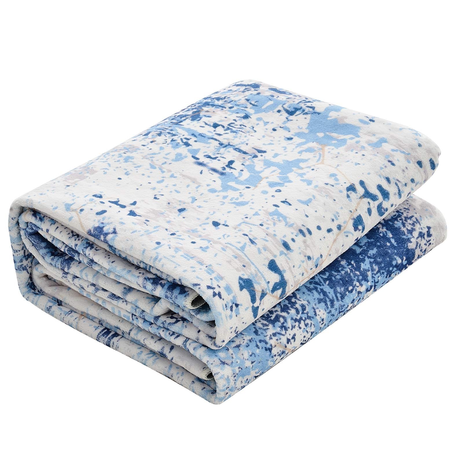 Dog Beds: VEVOR Area Rug, 1524x2133.6mm Large Washable Rug, Non-Slip and Tear-Resistant Soft Carpet, Pet & Child Friendly Modern Area Rugs, Indoor Mat for Bedroom, Office, Living Room, Kids Room, Entryway, Blue