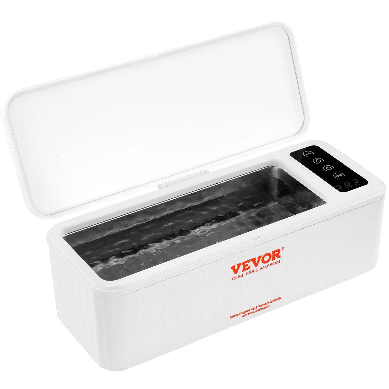 Jewellery Cleaners: VEVOR Jewelry Cleaner Ultrasonic Machine, Ultrasonic Cleaner Machine 16oz (470ml) with 4 Timer Modes, Portable ultrasonic jewelry cleaner with Cleaning Basket for Eyeglasses, Watches, Dentures, Rings