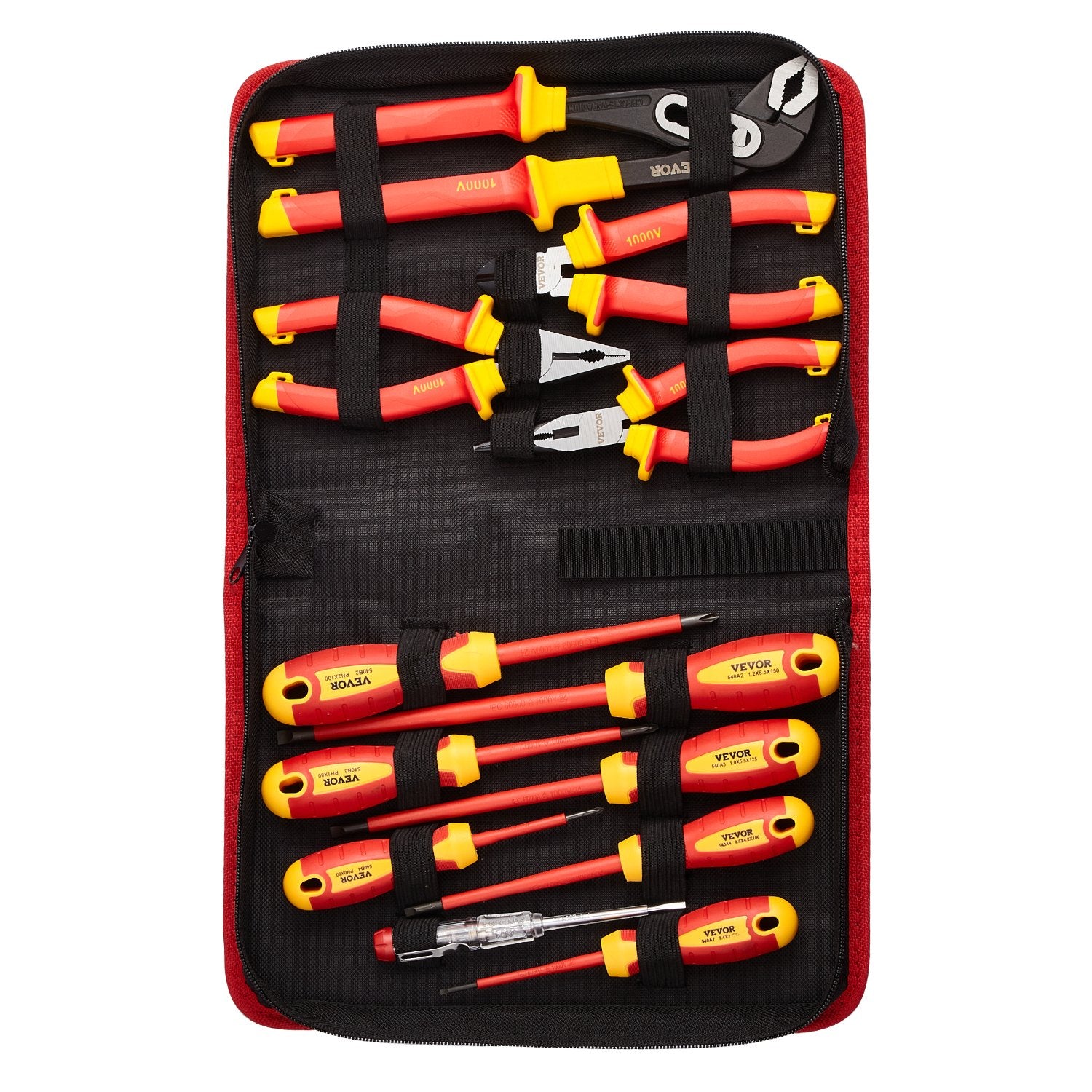 Screwdrivers: VEVOR Insulated Screwdriver Set 12-Piece Insulated Tool Set for Electricians