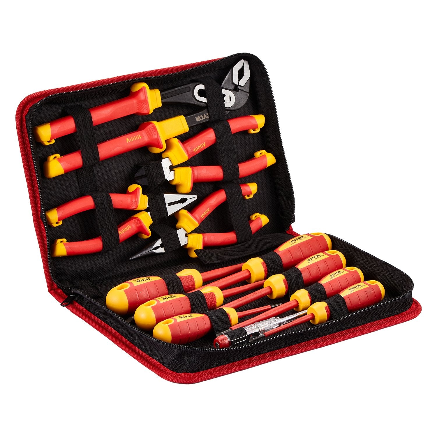 Screwdrivers: VEVOR Insulated Screwdriver Set 12-Piece Insulated Tool Set for Electricians