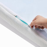 Mattress Toppers: VEVOR Mattress Topper Memory Foam Detachable & Washable Queen 76.2 mm Thickness