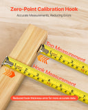 Automotive Repair & Speciality Tools: VEVOR Tape Measure 7620mm Retractable Imperial Metric for Decoration