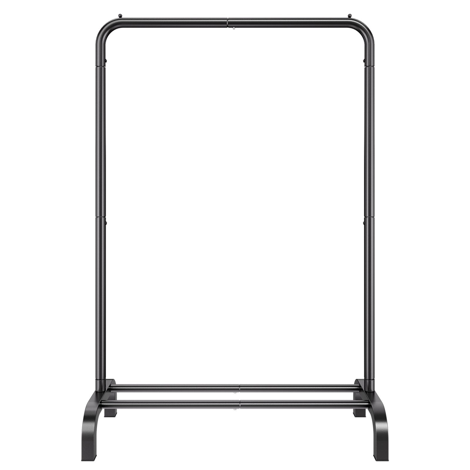 Clothing & Wardrobe Storage: VEVOR Clothes Rack, Heavy Duty Clothing Garment Rack with Hanging Rod and Bottom Storage Area, Clothing Rack for Bedroom Guest Room