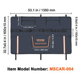 Automotive Parts: VEVOR 53-inch Tailgate Pad 5-Bike Pickup Truck Bed Tailgate Pad Protector Cover