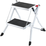 Mobility & Accessibility: VEVOR Step Ladder 2-Step 150kg Capacity, Ergonomic Folding Steel Step Stool with Wide Anti-Slip Pedal, Sturdy Step Stool for Adults Toddlers, Multi-Use for Household, Kitchen, Office, RVs