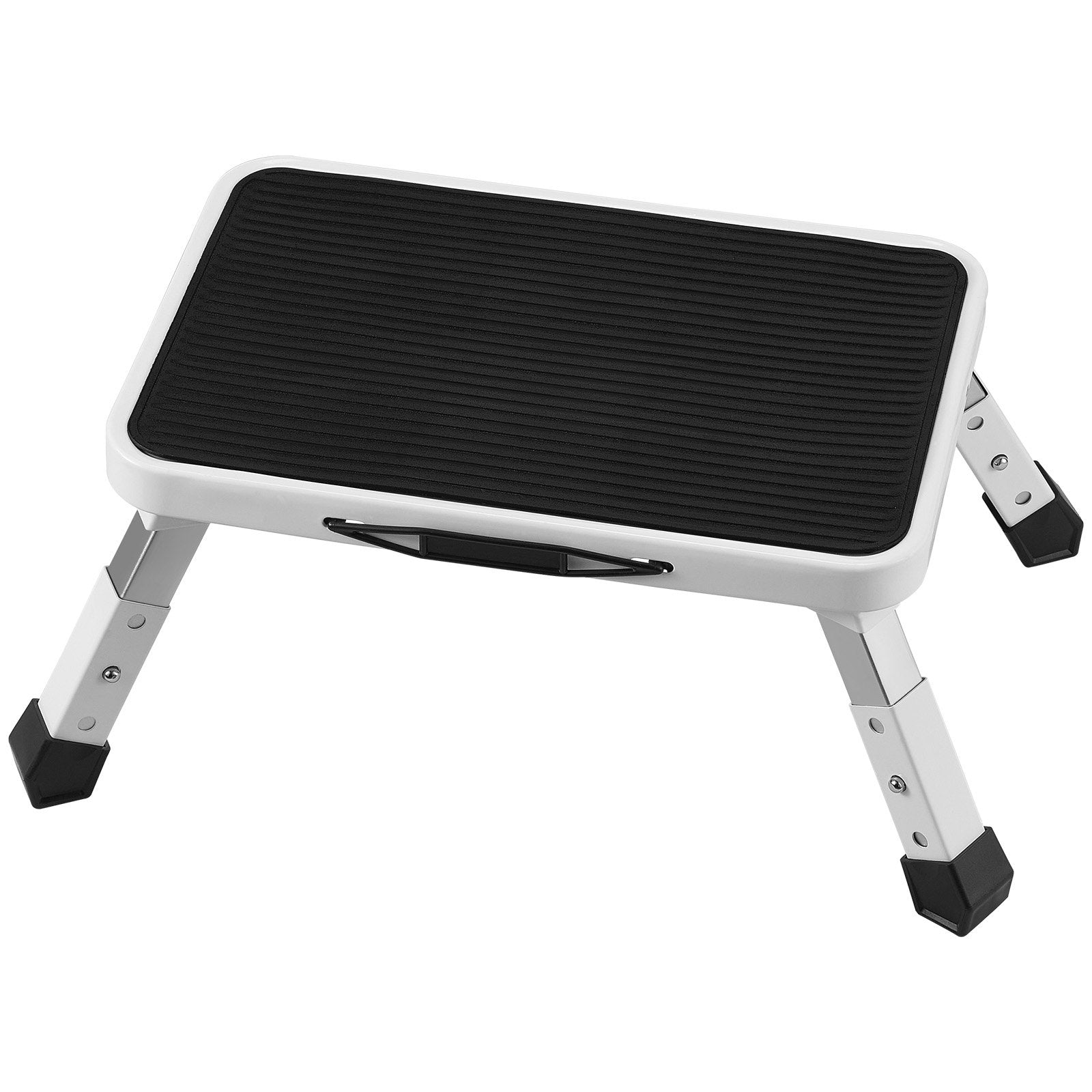 Mobility & Accessibility: VEVOR Step Stool 1-Step 150KG Capacity, Folding Steel Step Ladder 3 Adjustable Height, Portable Toddler Step Stools for Adults, Non-Slip Sturdy Step Ladders for Office, RVs, Pets, Bathrooms,Bedrooms