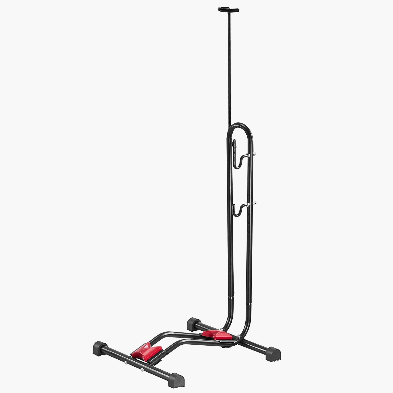 Wall Storage Racks: VEVOR Bike Rack, Upright Bike Stand Floor for 406.4 to 700 mm Mountain & Road Bikes, Vertical & Horizontal Bicycle Stand for Secure Parking and Storage in Garage, Truck Bed, Indoor, Outdoor, Black