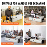 Paper Products: VEVOR Thermal Binding Machine, 400 Sheets Capacity Hot Glue Binding Machine, Thermal Book Binder 40mm Binding Thickness A3(Short Edge)/A4/A5 Document