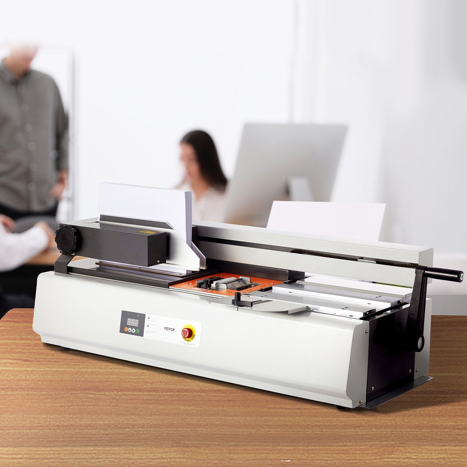 Paper Products: VEVOR Thermal Binding Machine, 400 Sheets Capacity Hot Glue Binding Machine, Thermal Book Binder 40mm Binding Thickness A3(Short Edge)/A4/A5 Document