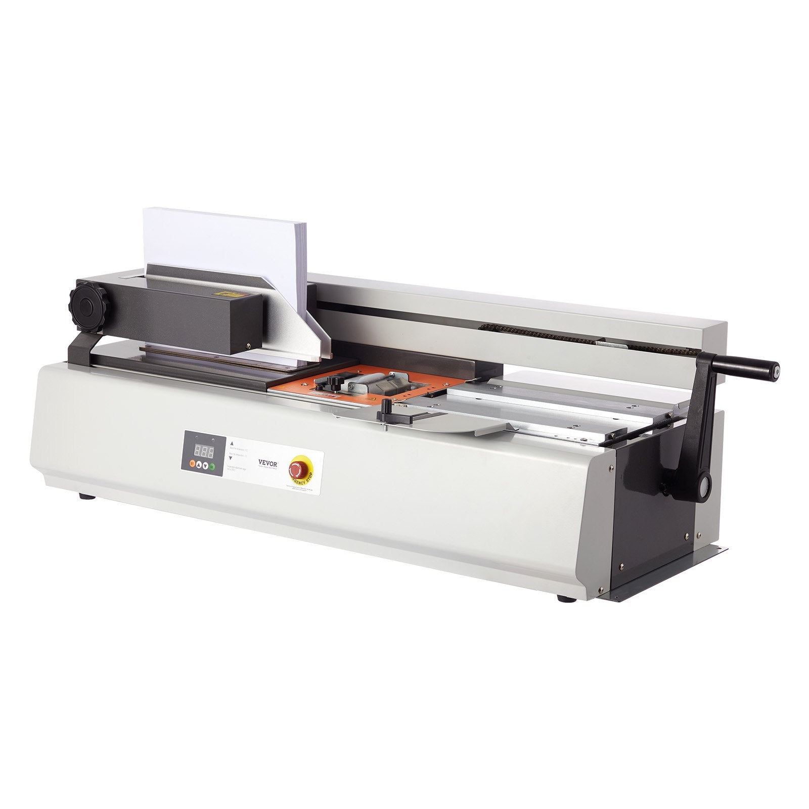 Paper Products: VEVOR Thermal Binding Machine, 400 Sheets Capacity Hot Glue Binding Machine, Thermal Book Binder 40mm Binding Thickness A3(Short Edge)/A4/A5 Document