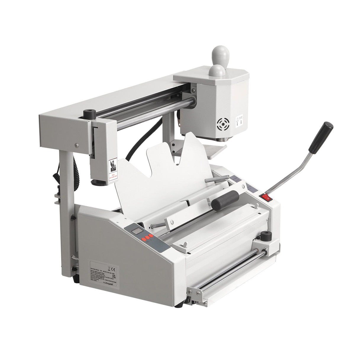 Thermal Binding Machine, 400 Sheets Capacity Hot Glue Binding Machine, Thermal Book Binder 50mm Binding Thickness A3(Short Edge)/A4/A5 Document with Milling Cutter