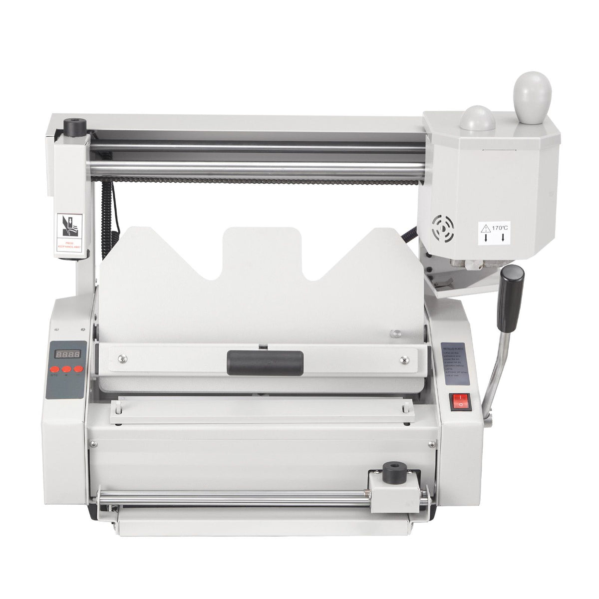 Thermal Binding Machine, 400 Sheets Capacity Hot Glue Binding Machine, Thermal Book Binder 50mm Binding Thickness A3(Short Edge)/A4/A5 Document with Milling Cutter
