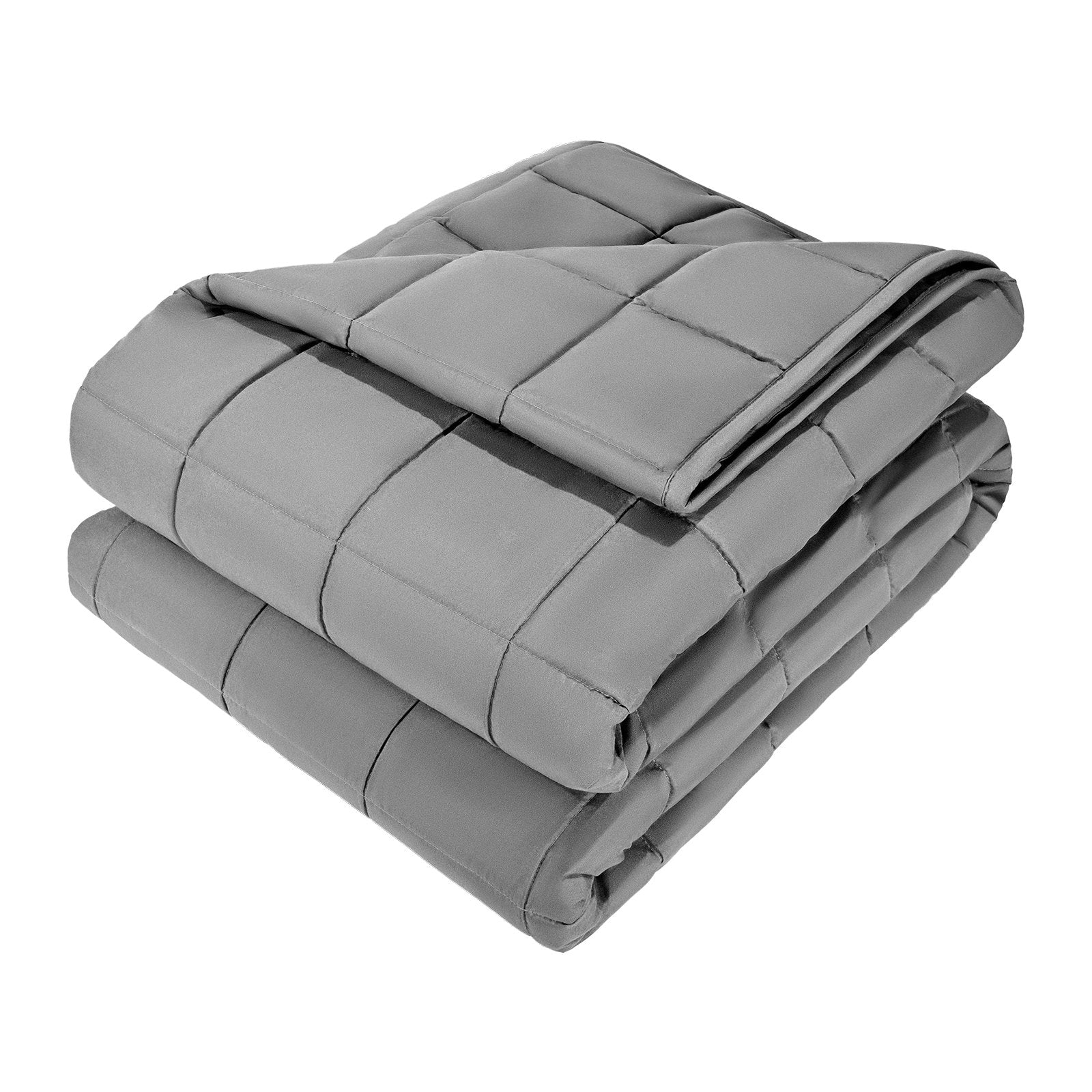 Blankets & Throws: VEVOR Weighted Blanket, 11 kg, 2235 x 2640 mm King Size, Cooling Breathable Heavy Blanket with Glass Beads, All-Season Use, Suitable for 113-140 kg Adults, Anxiety Stress Relief, Improve Sleep, Grey