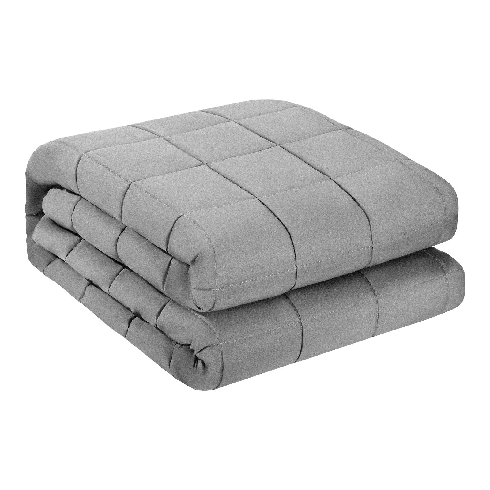 Blankets & Throws: VEVOR Weighted Blanket, 11 kg, 2235 x 2640 mm King Size, Cooling Breathable Heavy Blanket with Glass Beads, All-Season Use, Suitable for 113-140 kg Adults, Anxiety Stress Relief, Improve Sleep, Grey