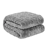 Toy Boxes: VEVOR Weighted Blanket, 9 kg, 1524 x 2032 mm Queen Size, Sherpa Fleece Heavy Blanket with Glass Beads, Soft Warm Cozy Fluffy Touch, for 90-113 kg Adults, Anxiety Stress Relief, Improve Sleep, Grey